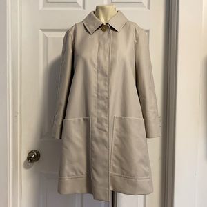 NWT Women’s Chloe gaberdine tan anorak jacket size small US